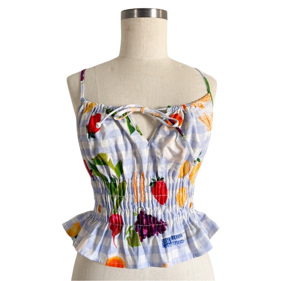 Lisa Says Gah Tops - NWT Lisa Says Gah Italian summer crop top - size S